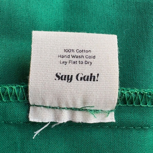 Lisa Says Gah! Emerald green Toganga Midi Dress size L, NWT - Picture 13 of 16